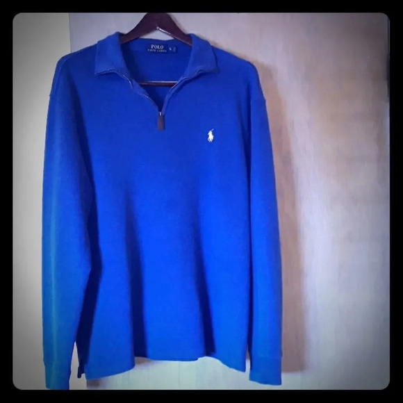 Polo by Ralph Lauren Blue Sweater L - Picture 1 of 4